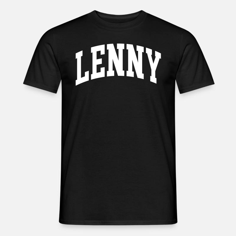 Lenny - Männer T-Shirt - Schwarz