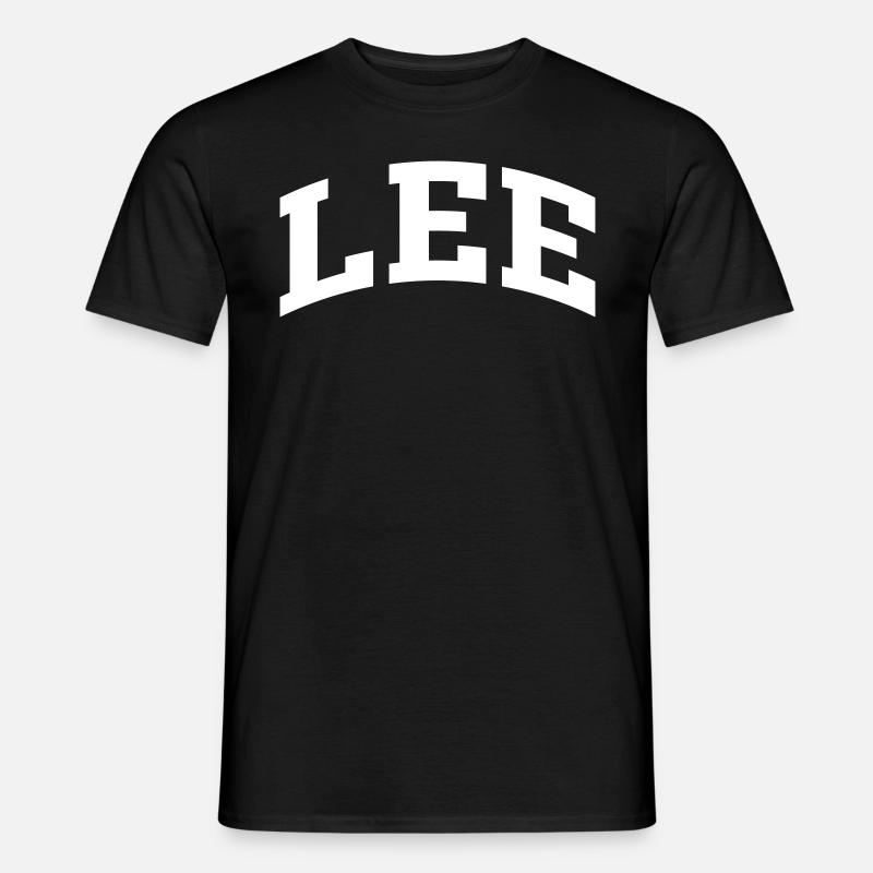 Lee - Männer T-Shirt - Schwarz