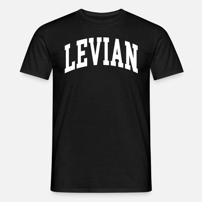 Levian - Männer T-Shirt - Schwarz