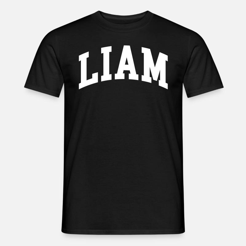 Liam - Männer T-Shirt - Schwarz
