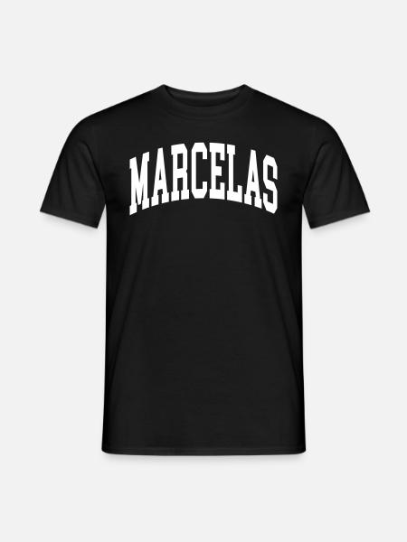 Marcelas - T-shirt homme - noir