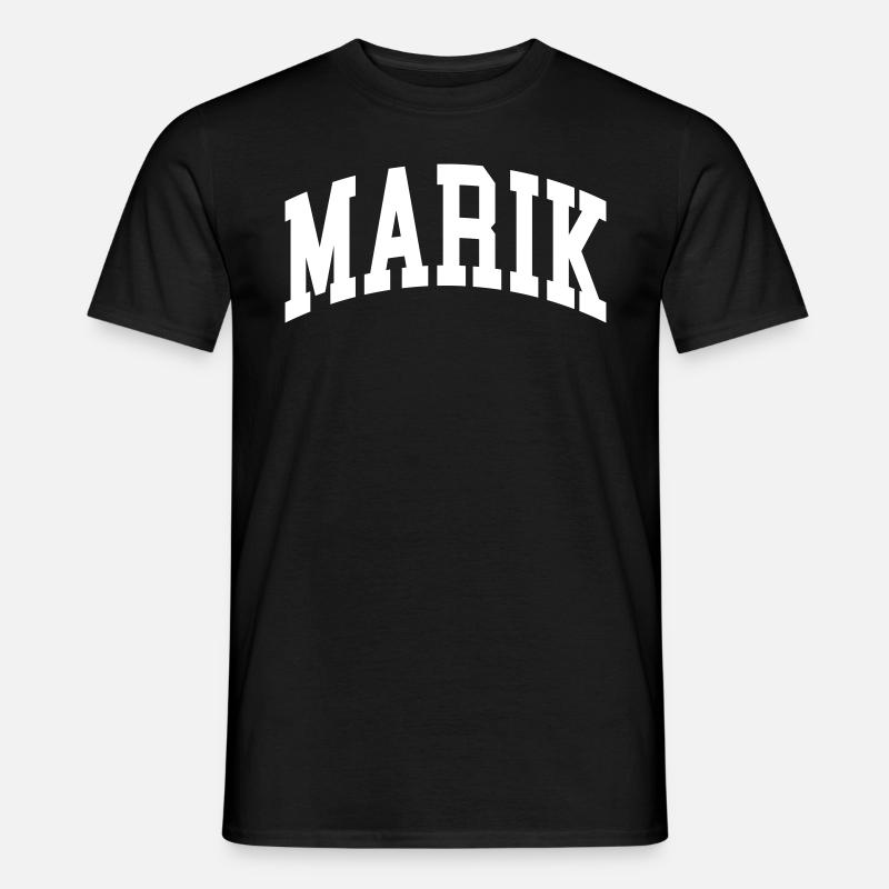 Marik - Männer T-Shirt - Schwarz