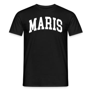 Maris - T-shirt homme - noir - Devant - AI Model Male 178 light (178cm)
