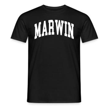 Stéphanie - T-shirt homme - noir - Devant - AI Model Male 178 light (178cm)