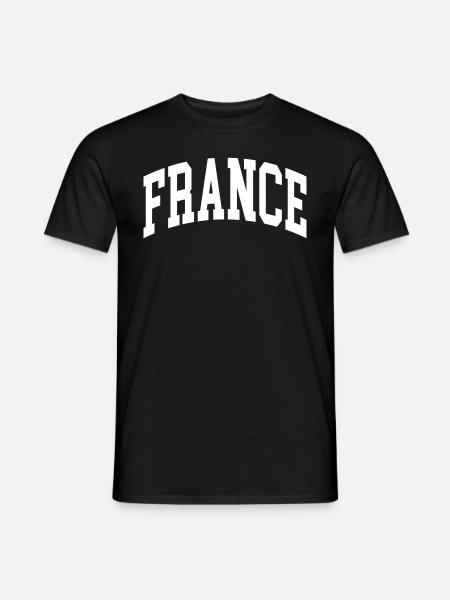 France - Men's T-Shirt - black