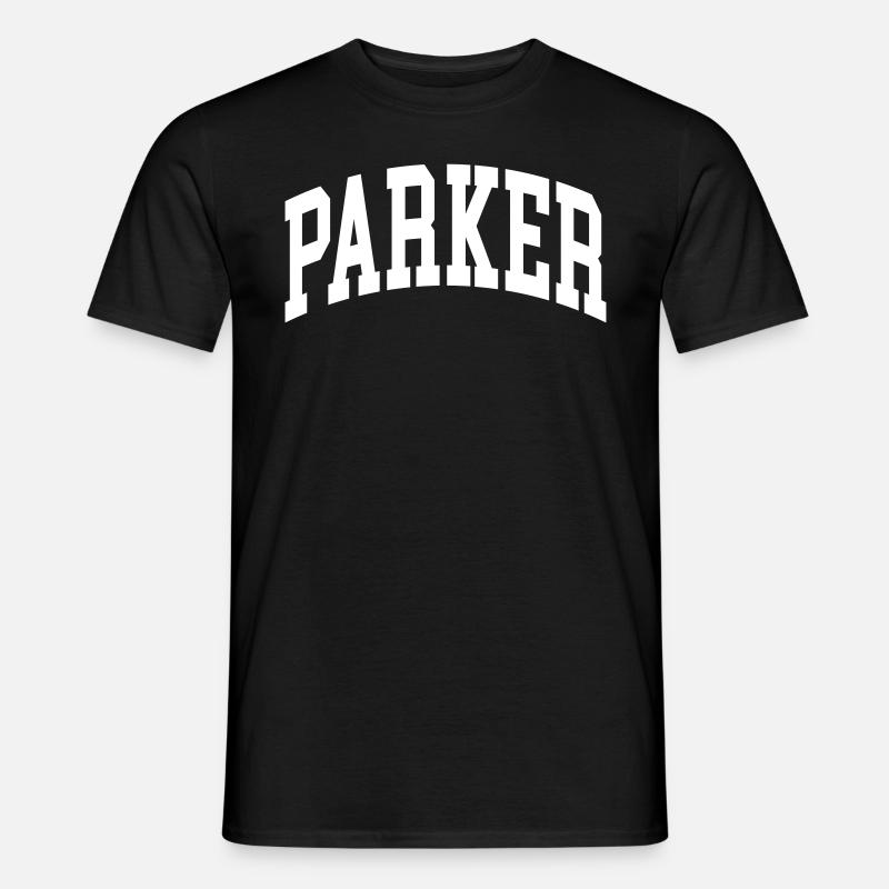 Parker - Männer T-Shirt - Schwarz