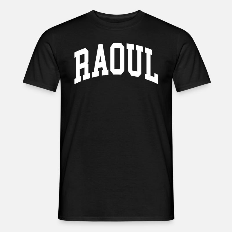 Raoul - Männer T-Shirt - Schwarz