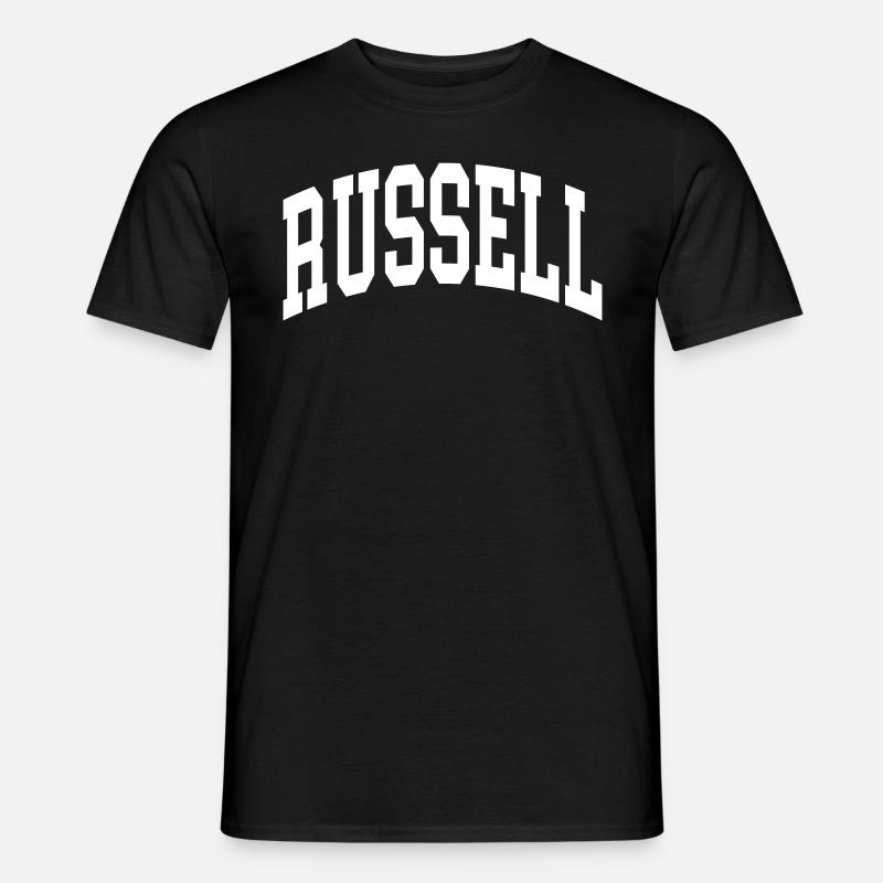 Russell - Männer T-Shirt - Schwarz