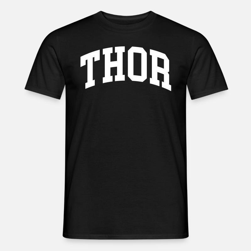 Thor - Männer T-Shirt - Schwarz