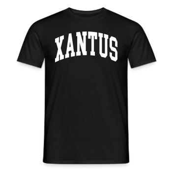 Xantus - T-shirt homme - noir - Devant - AI Model Male 178 light (178cm)