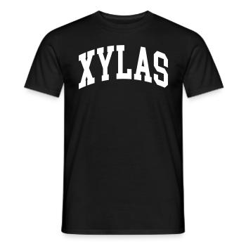 Xylas - T-shirt homme - noir - Devant - AI Model Male 178 light (178cm)
