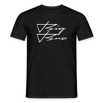 Big Bro - Big Brother Geschwister - Männer T-Shirt - Schwarz - Vorne - AI Model Male 178 light (178cm)