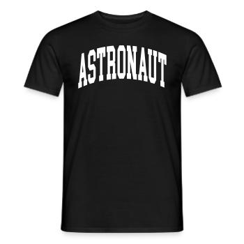Astronaute - T-shirt homme - noir - Devant - AI Model Male 178 light (178cm)