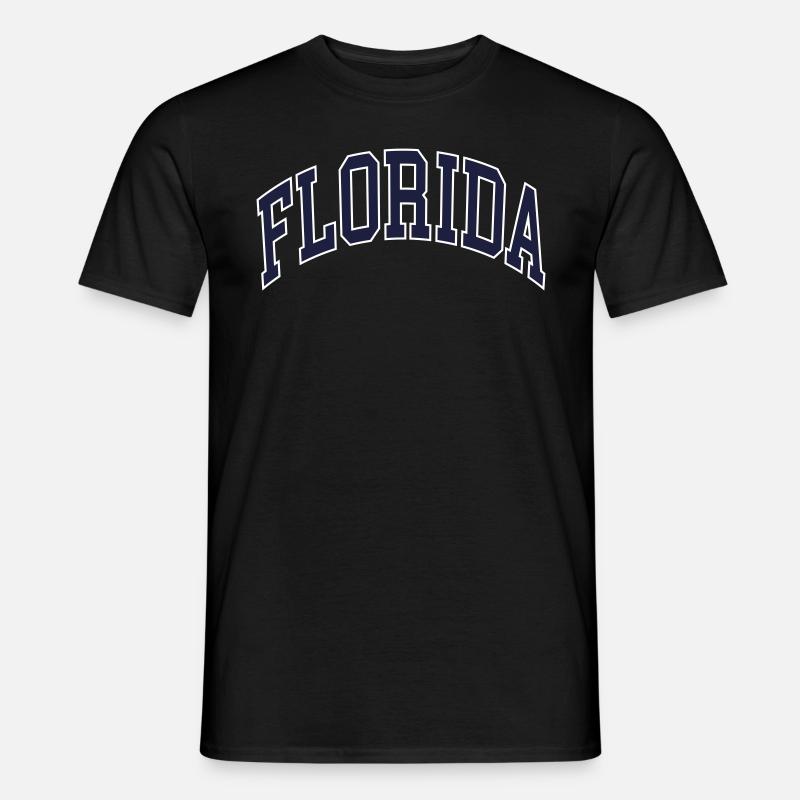 Florida - Männer T-Shirt - Schwarz