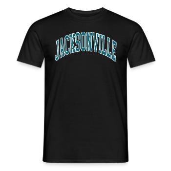 Jacksonville - T-shirt homme - noir - Devant - AI Model Male 178 light (178cm)
