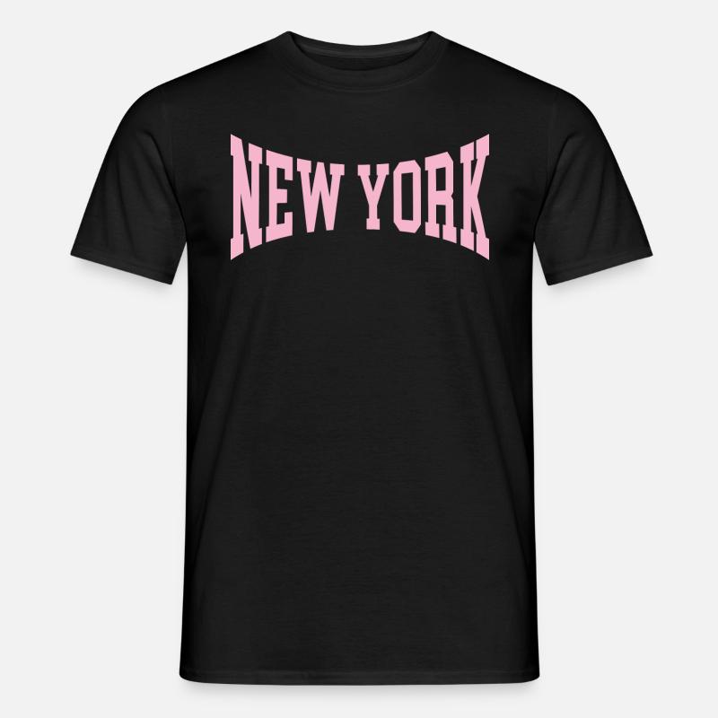 New York - Männer T-Shirt - Schwarz