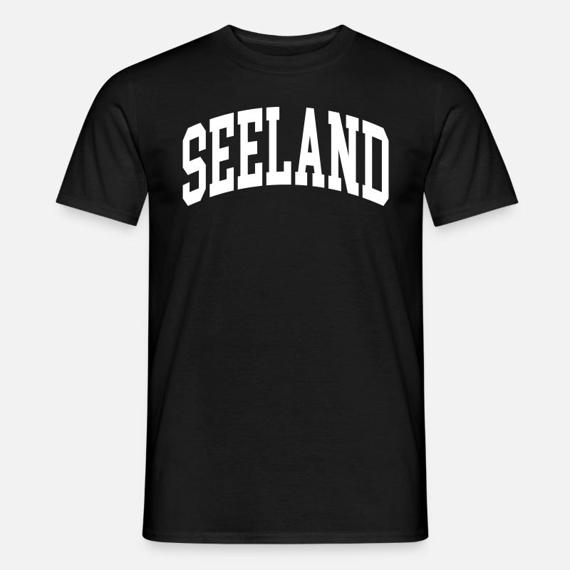 Seeland - Männer T-Shirt - Schwarz