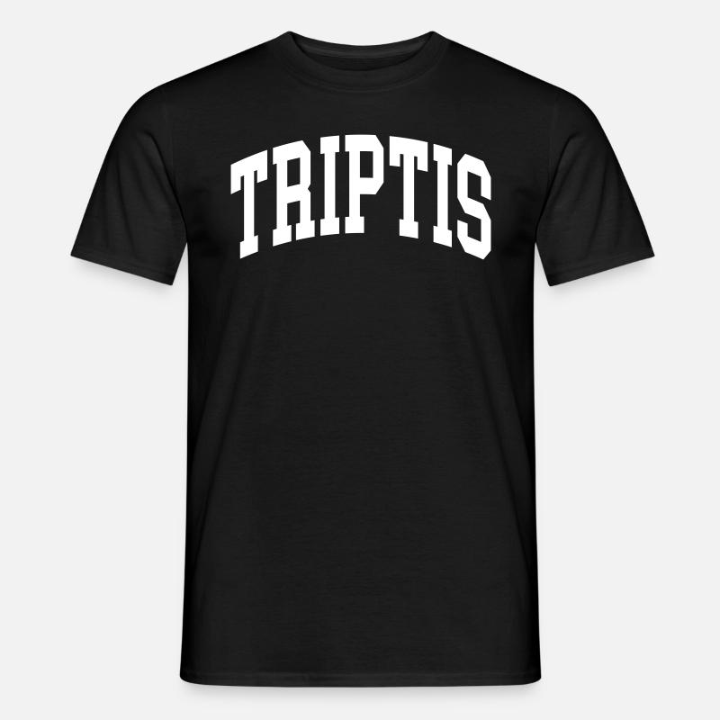 Triptis - Männer T-Shirt - Schwarz
