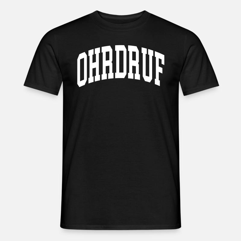 Ohrdruf - Männer T-Shirt - Schwarz