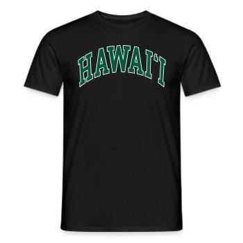 Hawaii - Männer T-Shirt - Schwarz - Vorne - AI Model Male 178 light (178cm)