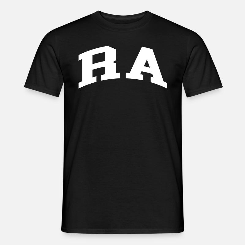 Ra - Männer T-Shirt - Schwarz