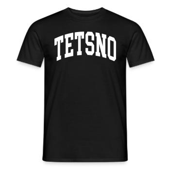 Tetsno - T-shirt homme - noir - Devant - AI Model Male 178 light (178cm)