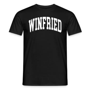 Anne - Men's T-Shirt - black - Front - AI Model Male 178 light (178cm)