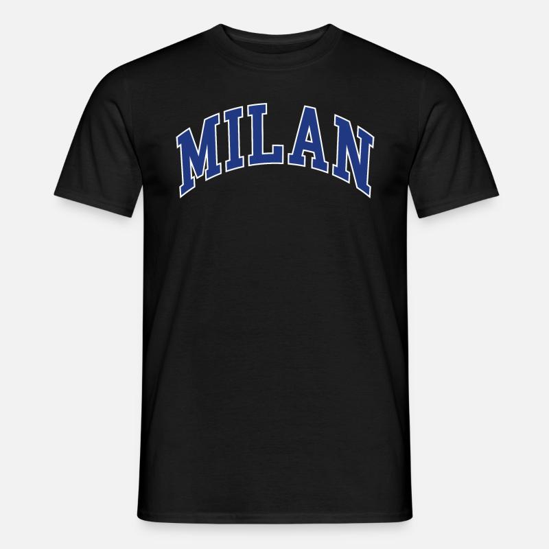 Milan - Männer T-Shirt - Schwarz