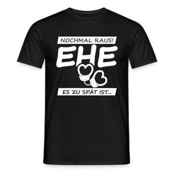 Team Bräutigam Junggesellenabschied T-Shirt Idee - Männer T-Shirt - Schwarz - Vorne - AI Model Male 178 light (178cm)