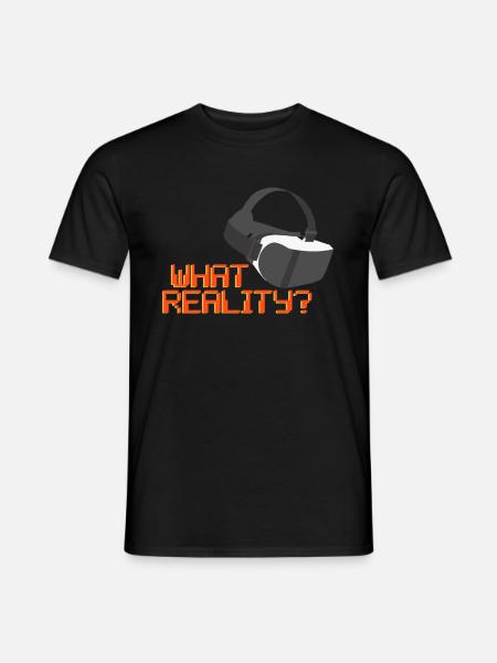 Virtual Reality Cool Virtual Reality Shirt - Men's T-Shirt - black