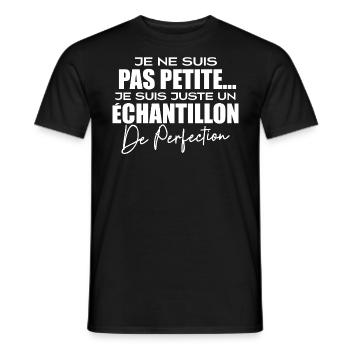 Frau Humor, Perfektion, Muttertagsgeschenk - Männer T-Shirt - Schwarz - Vorne - AI Model Male 178 light (178cm)