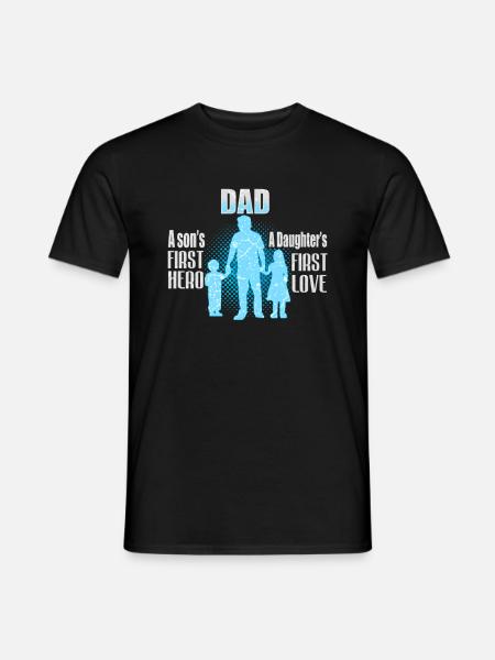 Dia del padre - Mænd T-shirt - sort