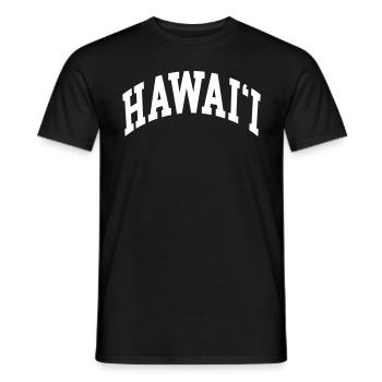Hawaii - Männer T-Shirt - Schwarz - Vorne - AI Model Male 178 light (178cm)