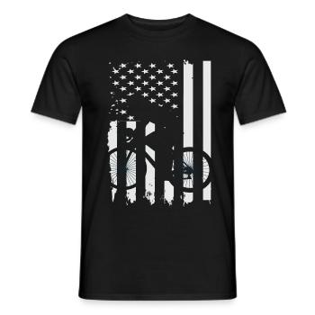 Cycling - T-shirt homme - noir - Devant - AI Model Male 178 light (178cm)