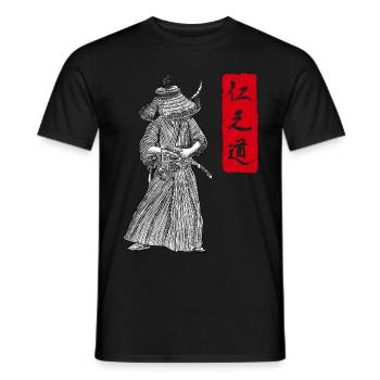 The Ghost - Men's T-Shirt - black - Front - AI Model Male 178 light (178cm)
