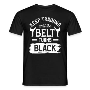 Motivational Martial Arts Gift For Martial Artist - Männer T-Shirt - Schwarz - Vorne - AI Model Male 178 light (178cm)