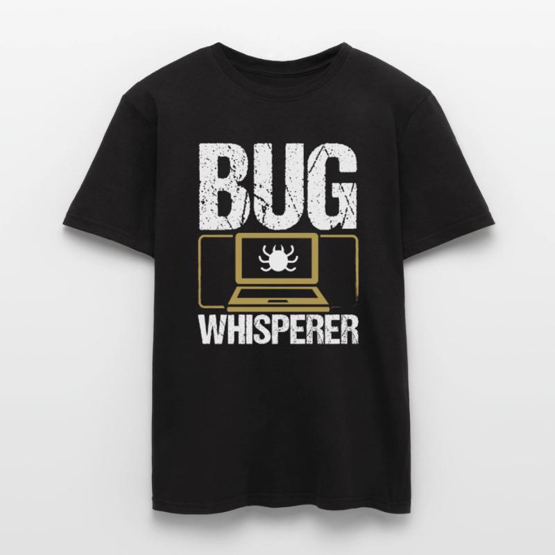 QA Engineering Code Tester Bug Quality Assurance Männer T-Shirt