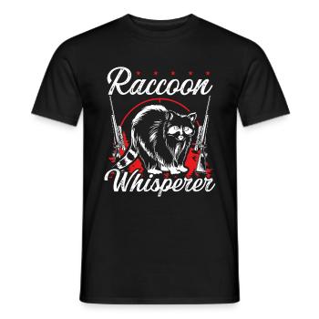 Raccoon Slayer Raccoon Racccoon Removal Technician - Männer T-Shirt - Schwarz - Vorne - AI Model Male 178 light (178cm)