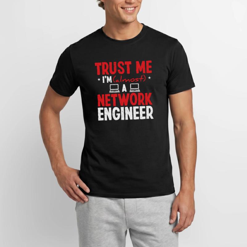 Network Engineer Funny Network Engineering Men’s T-shirt