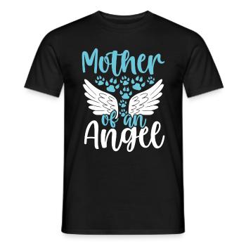 Cat Lover Condolences Cat Remembrance Loss of Cat - Männer T-Shirt - Schwarz - Vorne - AI Model Male 178 light (178cm)