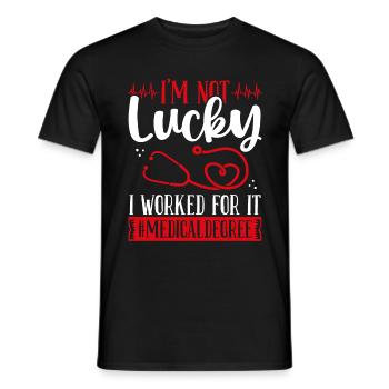 Medical School Graduation Medical Student Graduate - Männer T-Shirt - Schwarz - Vorne - AI Model Male 178 light (178cm)