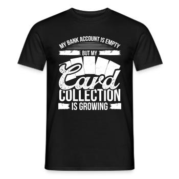 Collection de jeux de cartes à collectionner Compte bancaire Carte TCG - T-shirt homme - noir - Devant - AI Model Male 178 light (178cm)