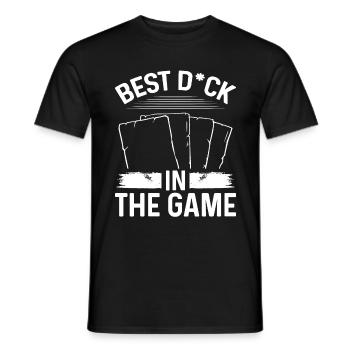 Trading Card Game Collecting Best Deck in the Game - Men's T-Shirt - black - Front - AI Model Male 178 light (178cm)