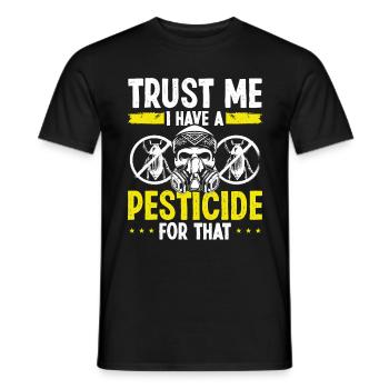 Pest Control Pest Controller Bug Killer Worker - Männer T-Shirt - Schwarz - Vorne - AI Model Male 178 light (178cm)