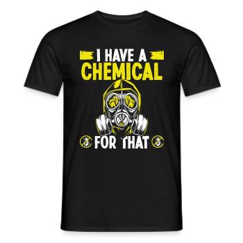 Pest Control Technician Chemical Worker - Männer T-Shirt - Schwarz - Vorne - AI Model Male 178 light (178cm)