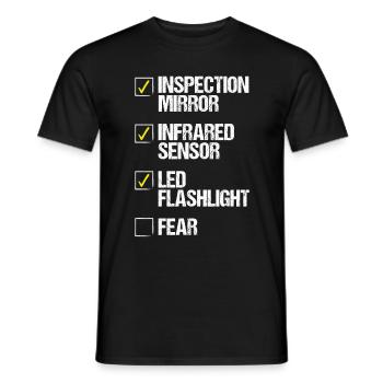 Animal Control Officer Pest Control Technician - Männer T-Shirt - Schwarz - Vorne - AI Model Male 178 light (178cm)