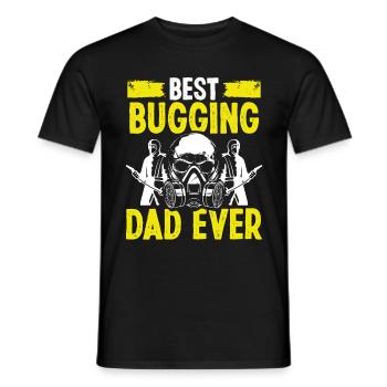 Pest Control Technician Dad Worker Papa - Männer T-Shirt - Schwarz - Vorne - AI Model Male 178 light (178cm)