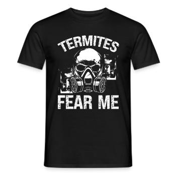 Termite Control Technician Termites me Bug Control - Männer T-Shirt - Schwarz - Vorne - AI Model Male 178 light (178cm)