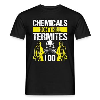 Pest Control Technician dont kill Termites I doPes - Männer T-Shirt - Schwarz - Vorne - AI Model Male 178 light (178cm)