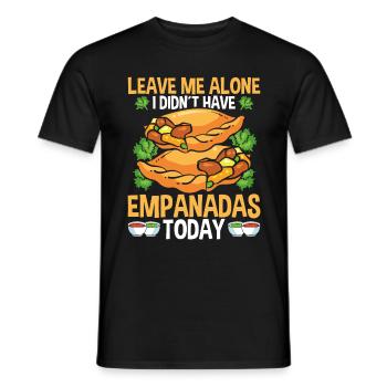 Empanada Lover Leave me alone n’a pas eu aujourd’huiEmpa - T-shirt homme - noir - Devant - AI Model Male 178 light (178cm)